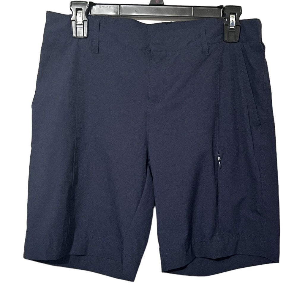32 Degrees Ladies Cool Stretch Cargo Shorts Navy Blue Small